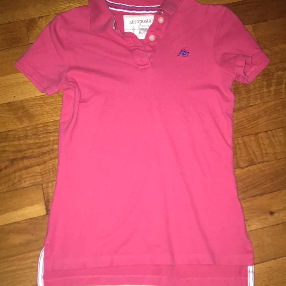 Pink polo